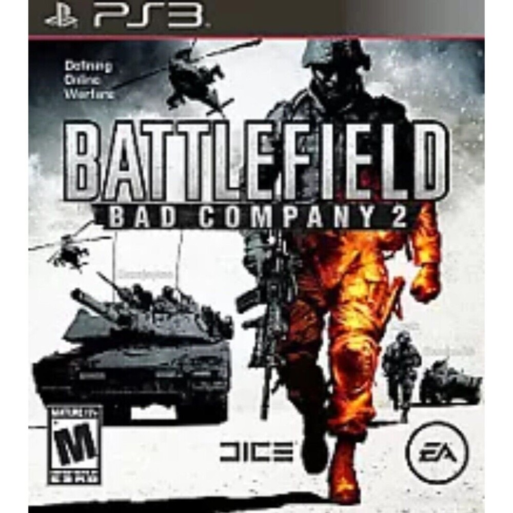 Battlefield Bad Company 2 For Sony PlayStation 3 With Case PS3 2010